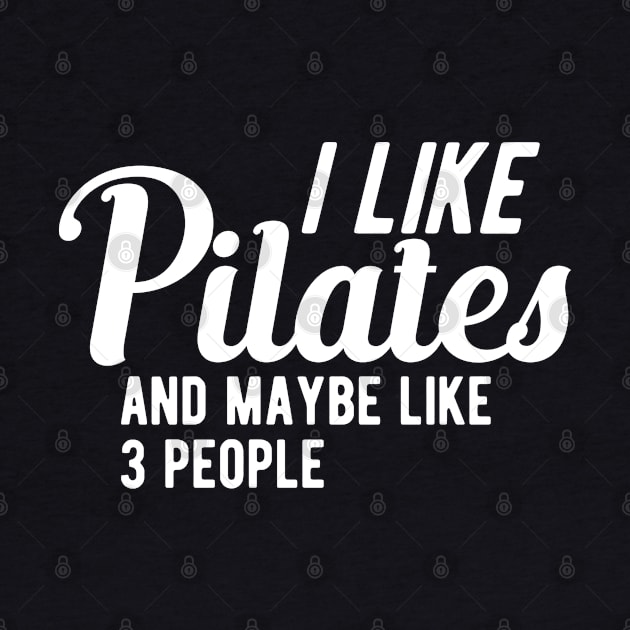 Pilates - I like pilates and  maybe like 3 people by KC Happy Shop